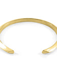 Benson Triagonal Maxi Wayfarer 9ct Yellow Gold Bangle