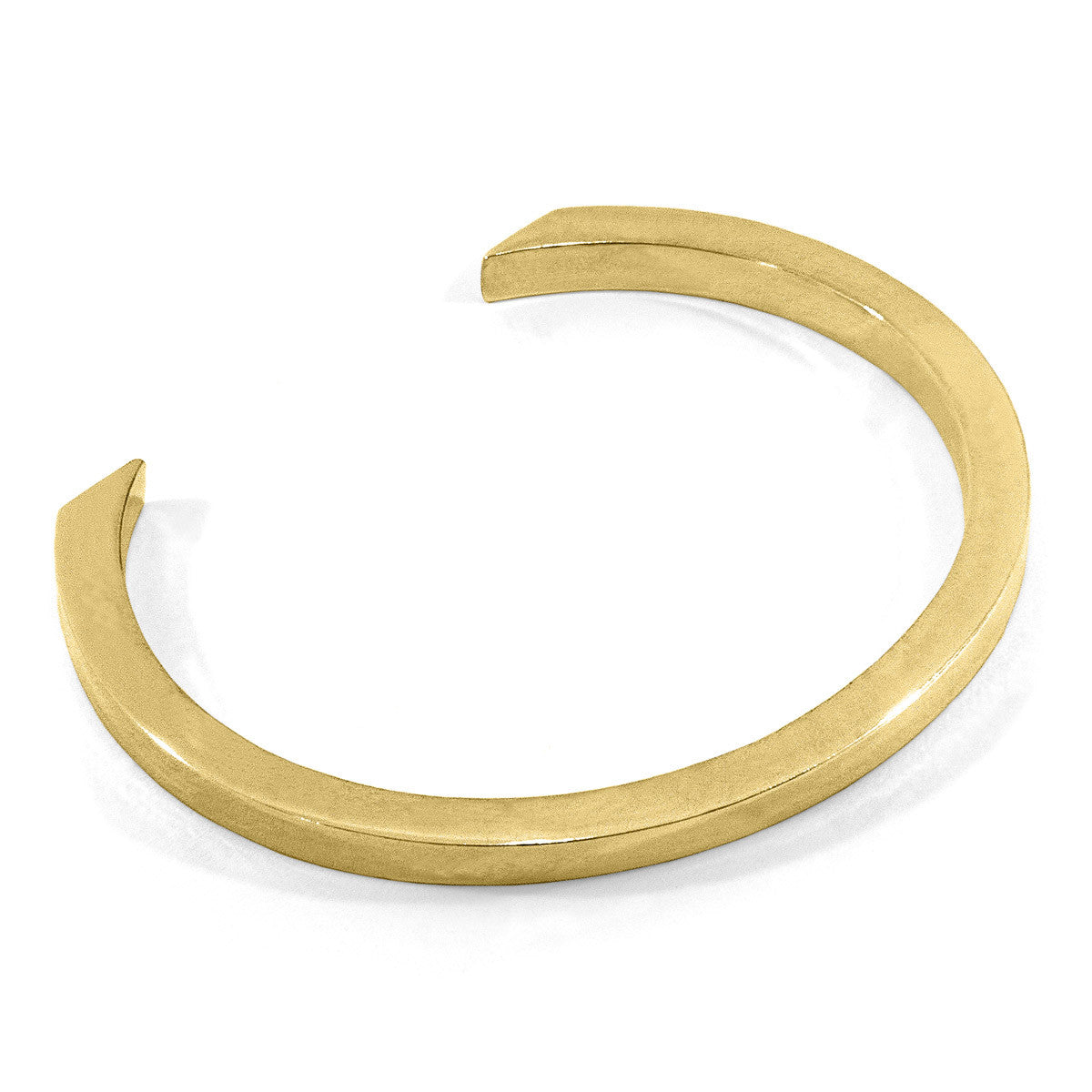 Cason Square Maxi Wayfarer 9ct Yellow Gold Bangle