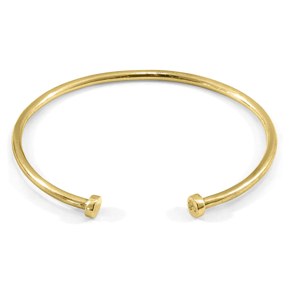 Ditton Round Midi Wayfarer 9ct Yellow Gold Bangle