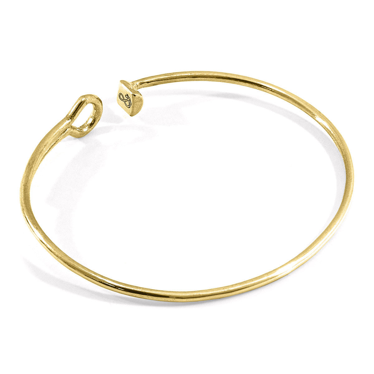 Sutton Gate Midi Geometric 9ct Yellow Gold Bangle