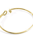 Sutton Gate Midi Geometric 9ct Yellow Gold Bangle