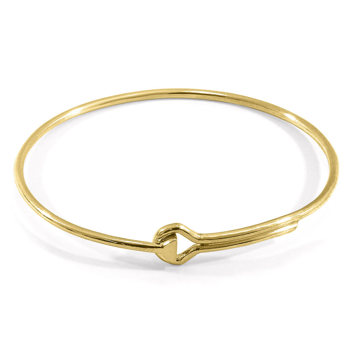 Sutton Gate Midi Geometric 9ct Yellow Gold Bangle