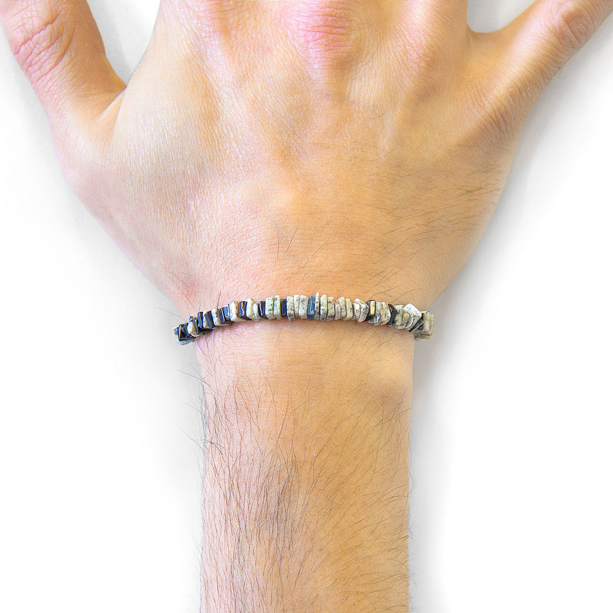White Jasper Innot Silver and Stone Bracelet