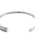 Paddle Navigation Silver Bangle