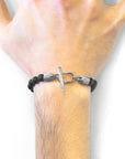 Black Onyx Tinago Silver and Stone Beaded Bracelet