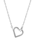 Little Heart Link Paradise Silver Necklace Pendant
