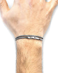 Gallant Double Sail Silver Chain Bracelet