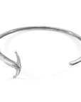 Admiral Anchor Silver Bangle