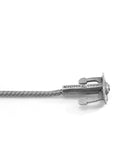 Classic Grey Union Anchor Silver and Rope Bracelet