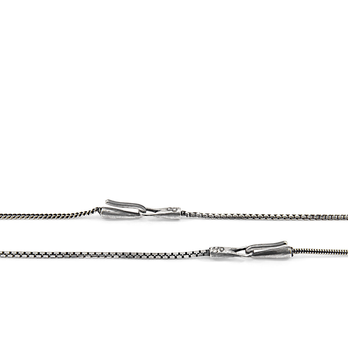 Gallant Sail Silver Chain SKINNY Bracelet