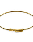 Moonraker Sail 9ct Yellow Gold Chain SKINNY Bracelet