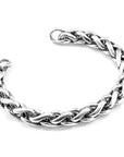 Staysail Sail Silver Chain Bangle
