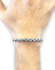 Staysail Sail Silver Chain Bangle