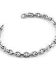 Halyard Sail Silver Chain Bangle
