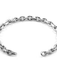 Halyard Sail Silver Chain Bangle