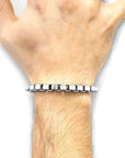 Lateen Sail Silver Chain Bangle