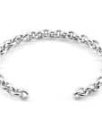 Spinnaker Sail Silver Chain Bangle