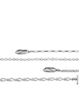 Florence Twist Silver Chain T-Bar Bracelet