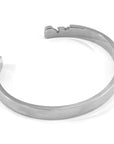 Axton Anchor Cutout Wayfarer Silver Bangle