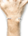 Ditton Round Midi Wayfarer Silver Bangle