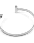 Faris Square Midi Wayfarer Silver Bangle