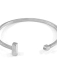 Faris Square Midi Wayfarer Silver Bangle