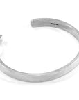 Russell Compass Cutout Wayfarer Silver Bangle