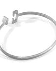 Soames Gate Midi Wayfarer Silver Bangle