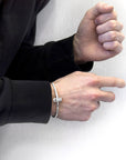 Soames Gate Midi Wayfarer Silver Bangle