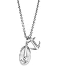 London Pulley Silver Necklace Pendant