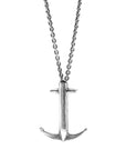 Admiral Anchor Signature Silver Necklace Pendant