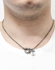 Clyde Anchor Signature Silver Necklace Pendant