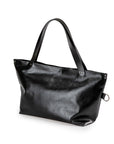 Large Soft Leather Handbag in Black