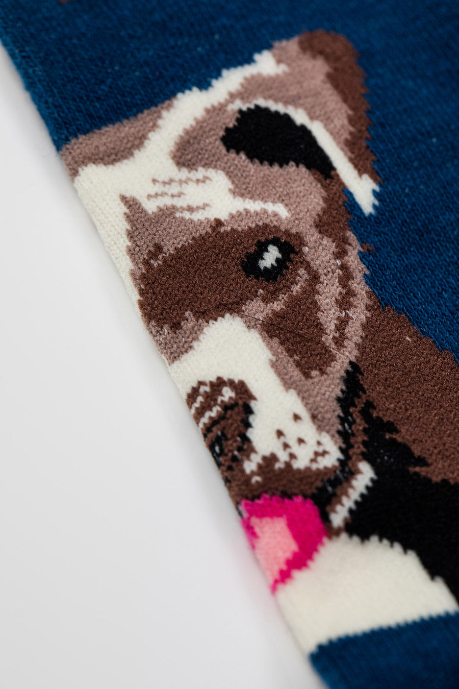 Dog pattern socks pack of 4, luxury dog design socks, premium cotton blend, stylish black and navy blue, best-selling mens socks by Body and I at brixbailey.com