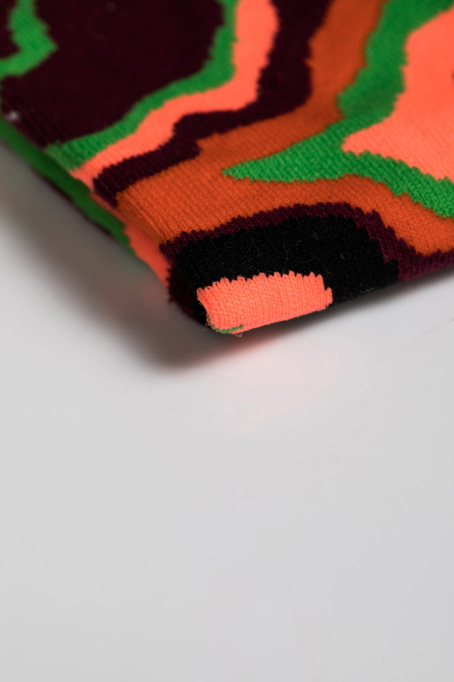 Premium autumn color swirl socks for men, stylish fashion statement in cotton blend, best-selling luxury sporty socks by Body and I at brixbailey.com