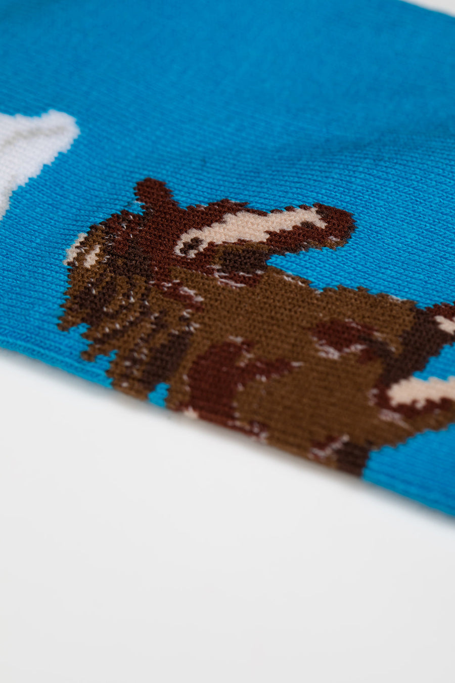 Cartoon Horse Socks, fun and stylish mens socks, premium cotton blend, best-selling novelty design by Body and I at brixbailey.com