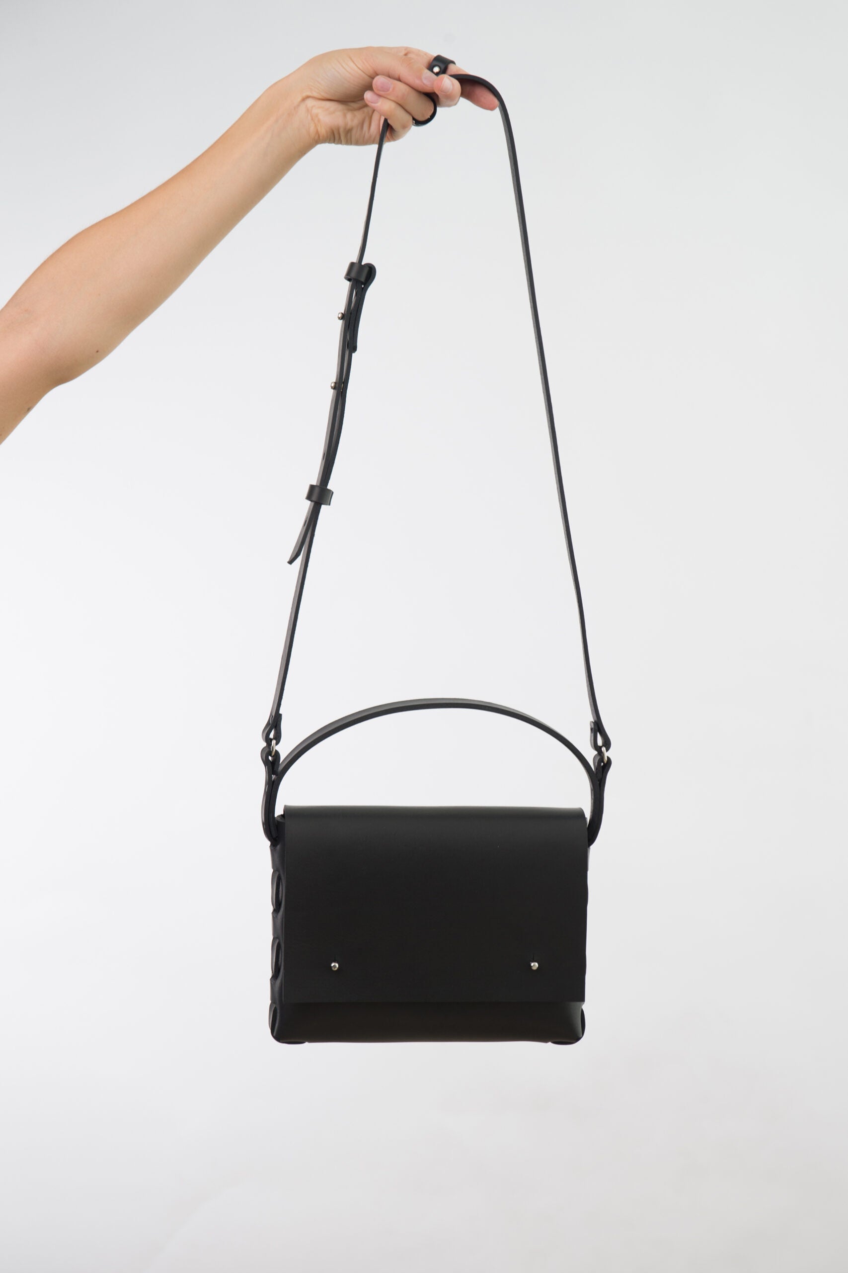 Leather Agatha Number Two Shoulder Bag