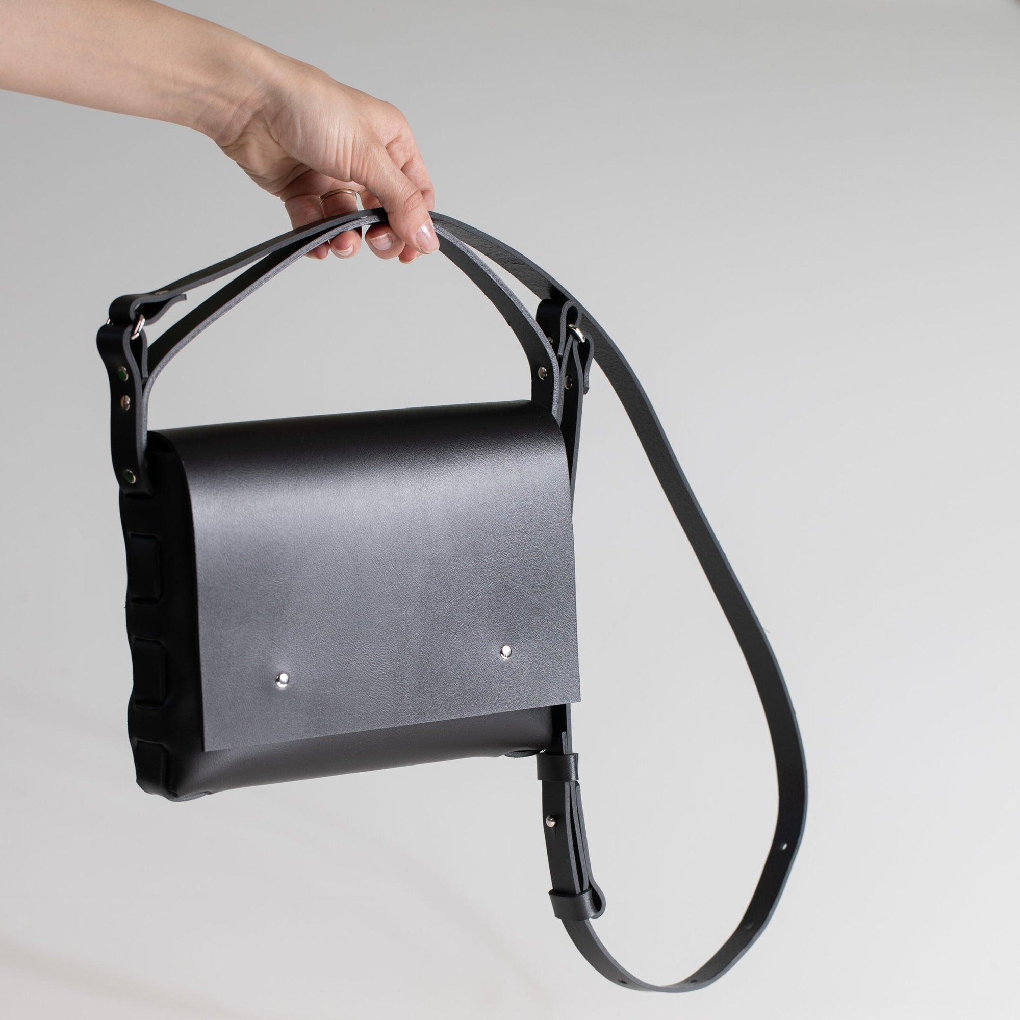 Leather Agatha Number Two Shoulder Bag