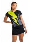 Aixo Bolt 3 Womens T-Shirt - Black