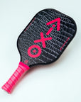 Aixo P11A Scorpion Series Glam Slam 3K Raw Carbon Pickleball Padel