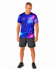 Aixo Spaceballs Mens T-Shirt - Purple