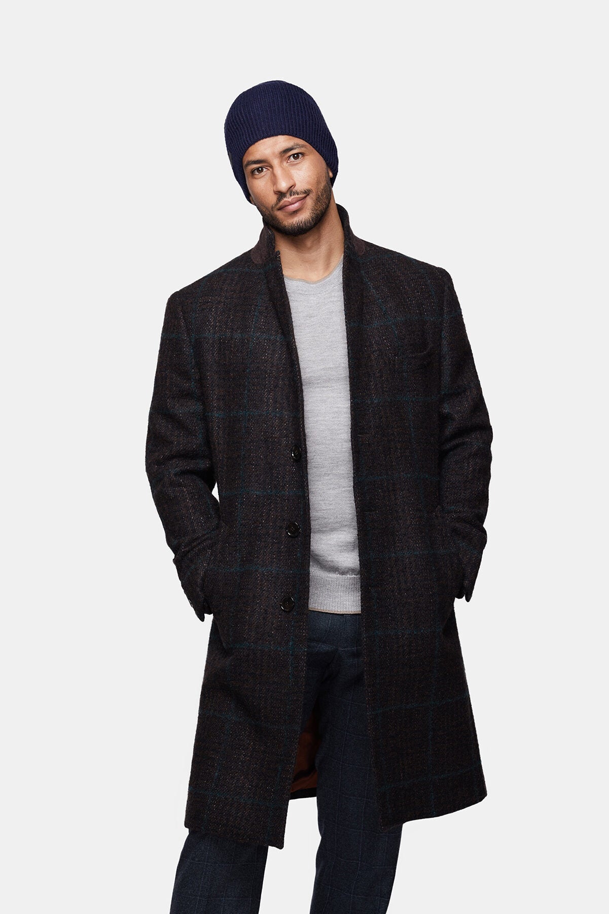 Natural Baby Alpaca Wool Fishermans Rib Beanie Unisex Adult