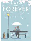 Always and Forever Vintage Poster
