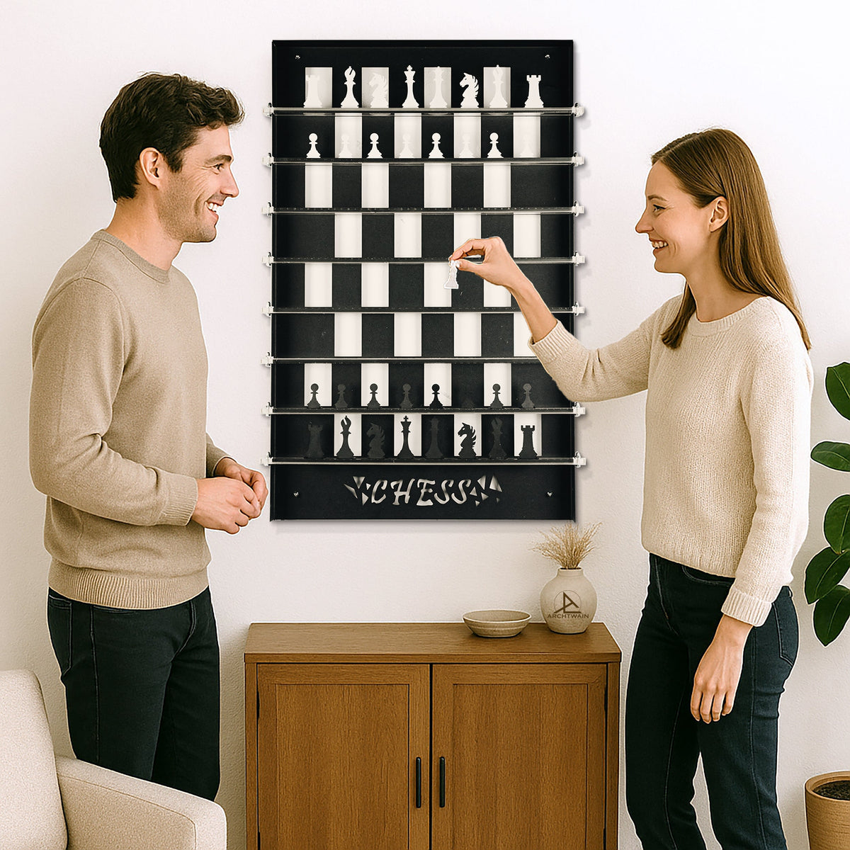 Chess Wall Game