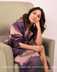 Amelia printed trench coat, stylish premium womenswear, trendy luxury outerwear by Bethikal at brixbailey.com