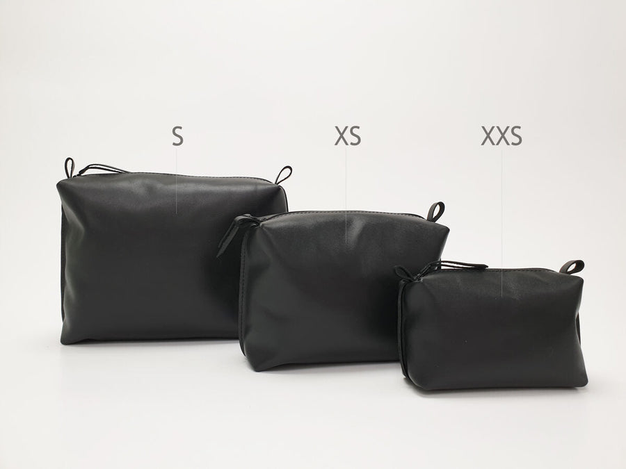 Handmade Leather Cosmetic Bag – Premium Cattle Leather