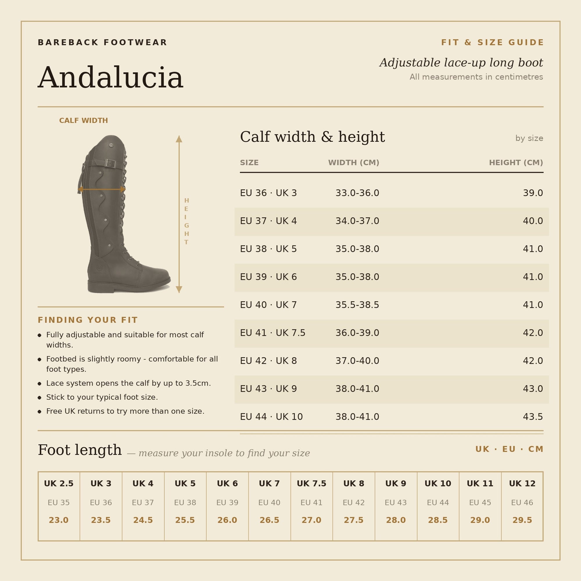 Andalucia Boots - Black