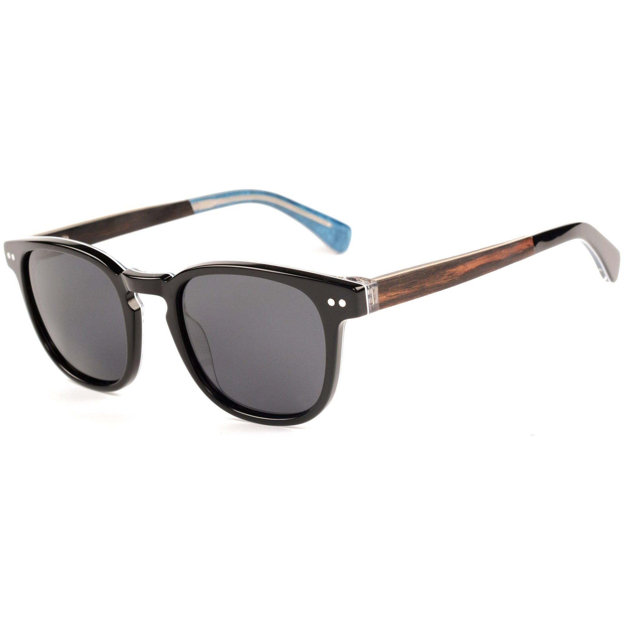 Sam - Acetate &amp; Wood Sunglasses