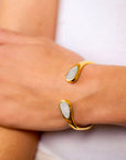 Athena Classic Bangle Silver Turquoise