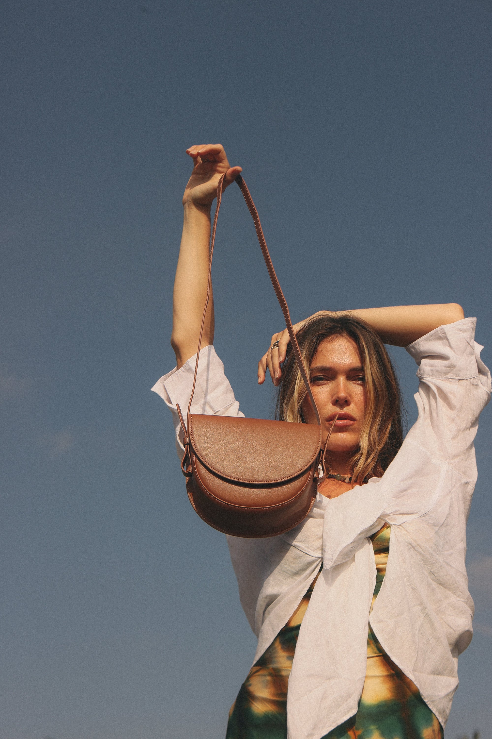 Coco Vegan Apple Leather Crossbody Bag - Stylish &amp; Eco-Friendly 2023 Collection by Sook Stainable at brixbailey.com